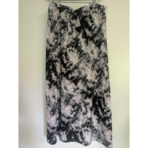 SANCTUARY EVERYDAY MIDI SKIRT, BLACK, XL Tie Dye Pink - Picture 7 of 10